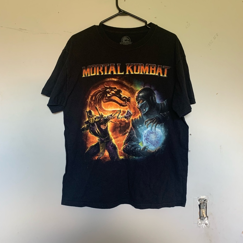 Vintage Mortal Kombat Scorpion Vs Sub Zero Shirt